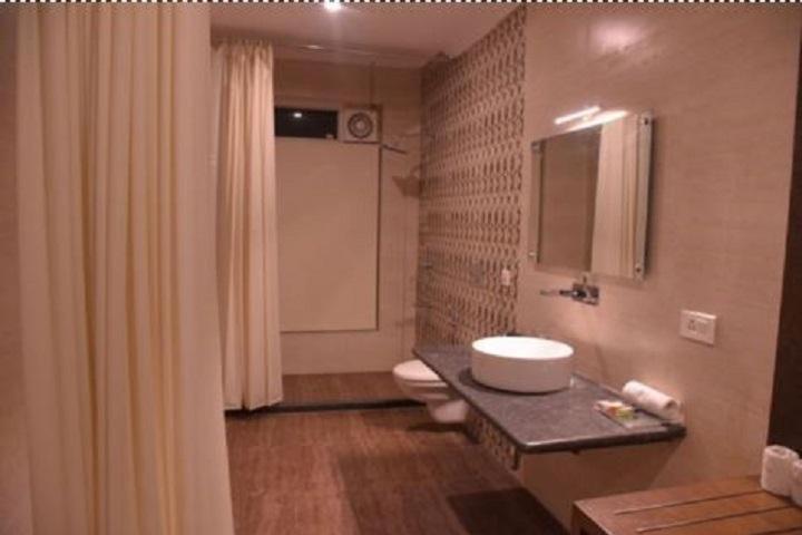 Hotel Krishna Palace Ayodhya Eksteriør bilde